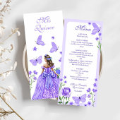 Lila Rozen, Bloemen en Vlinders Quinceañera