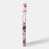 Lila Sakura Tattoo Hoesje-Mate Telefoon Case (Achterkant / Rechts)