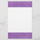 Lila schade briefpapier (Voorkant)