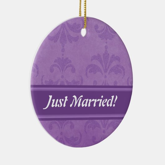 Lila schade keramisch ornament (Rechts)