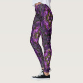 Lila schatten... leggings (Links)