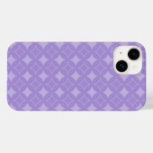 Lila scheepspatroon Case-Mate iPhone case (Achterkant (horizontaal))