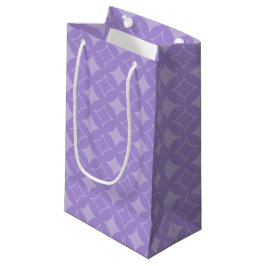 Lila scheepspatroon klein cadeauzakje