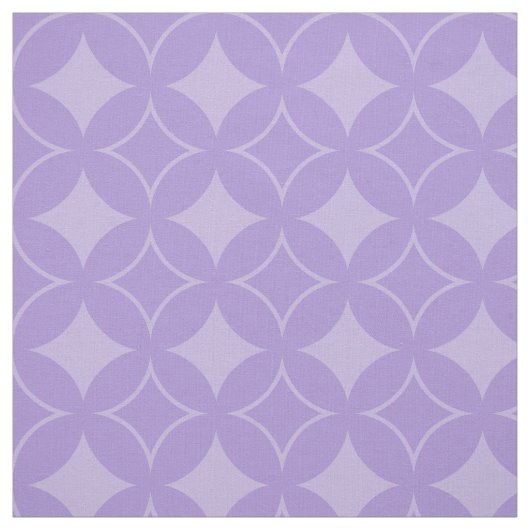 Lila scheepspatroon stof (Swatch)