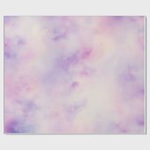 Lila schemering: Waterverf betovering van de winte Cadeaupapier (Vlak)