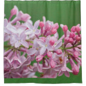 Lila schoengordijn douchegordijn (Voorkant)