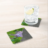 Lila schoonheid kartonnen onderzetters (Insitu)