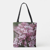 Lila schoudercanvas tas (Achterkant)