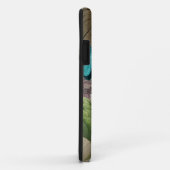 lila scripts moderne  parijs eiffeltoren Case-Mate iPhone case (Achterkant/rechts)