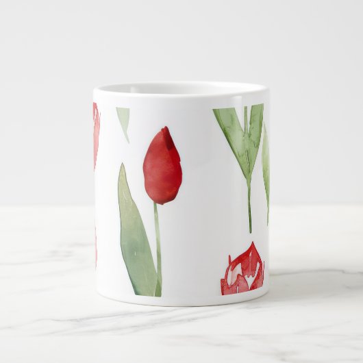 lila Serenity Tea Cup Grote Koffiekop (Voorkant)