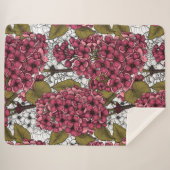 Lila Sherpa Deken (Voorkant (horizontaal))