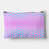 Lila, Sky Blue en Pink Flowers Etui (Achterkant)