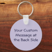 Lila Sleutelhanger druiven (Achterkant)