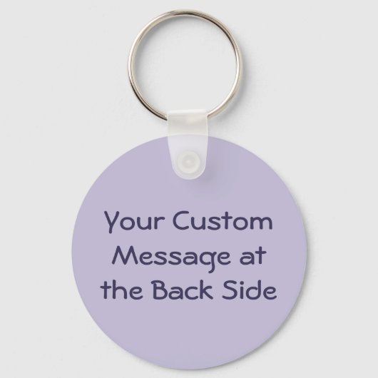 Lila Sleutelhanger druiven (Achterkant)