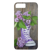 Lila Sneaker Case-Mate iPhone Case (Achterkant)
