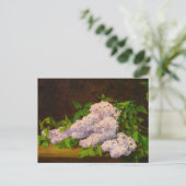 Lila Spray, 1890 door Albert Anker Briefkaart (Staand voorkant)