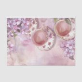  Lila Spring Coffee Decoupage Print Tissuepapier (Voorkant)