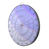 Lila stalen dartboard dartbord (Voorkant Rechts)