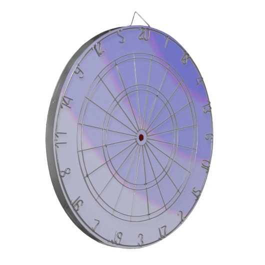 Lila stalen dartboard dartbord (Voorkant Links)