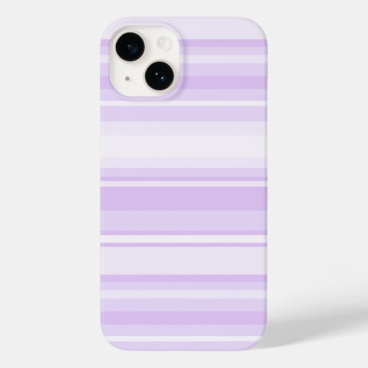 Lila strepen Case-Mate iPhone case (Achterkant)