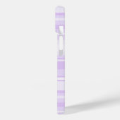 Lila strepen Case-Mate iPhone case (Achterkant / Links)