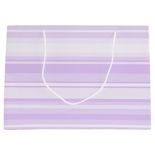 Lila strepen groot cadeauzakje (Voorkant)