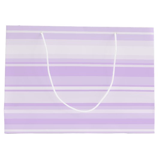 Lila strepen groot cadeauzakje (Achterkant)