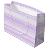 Lila strepen groot cadeauzakje (Achterkant Gekanteld)