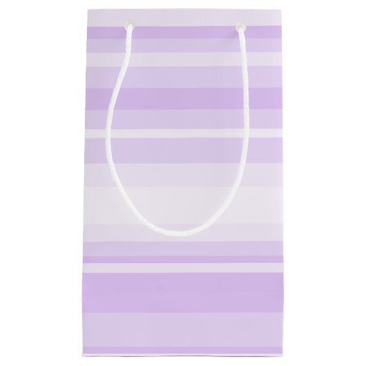 Lila strepen klein cadeauzakje (Voorkant)