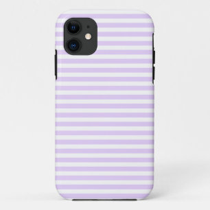 Lila strepen met paars en wit snoep Case-Mate iPhone case