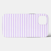 Lila strepen met paars en wit snoep Case-Mate iPhone case (Achterkant (horizontaal))