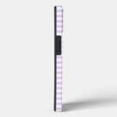 Lila strepen met paars en wit snoep Case-Mate iPhone case (Achterkant / Rechts)