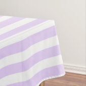 Lila strepen met paars en wit snoep tafelkleed (Voorbeeld)
