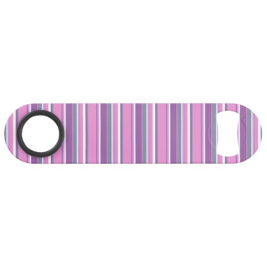 Lila strepen speed flessenopener (Voorkant (Horizontaal))