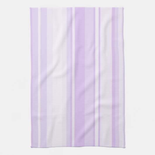 Lila strepen theedoek (Verticaal)