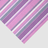 Lila strepen tissuepapier (Detail)