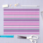 Lila strepen tissuepapier (Craft)