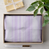 Lila strepen tissuepapier (Geschenk)