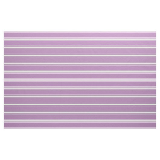 Lila Stripes aangepaste stof (Yard (91,4 cm))