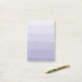 Lila stripes post-it® notes (Op bureau)