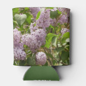 Lila Struik Beauful Paarse Spring Flowers Blikjeskoeler (Achterkant)