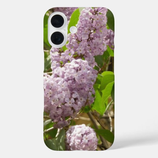 Lila Struik Beauful Paarse Spring Flowers Case-Mate iPhone Case (Achterkant)