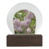 Lila Struik Beauful Paarse Spring Flowers Sneeuwbol (Achterkant)