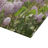 Lila Struik Beauful Paarse Spring Flowers Snijplank (Hoek)