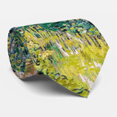 Lila Struik van Vincent Van Gogh die levendig schi Stropdas (Opgerold)