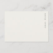 Lila Succulente Eucalyptus Fauna Weddenschap Informatiekaartje (Achterkant)