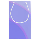 Lila Swirls Gift Bag Klein Cadeauzakje (Achterkant)