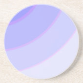 Lila Swirls Sandstone Onderzetter (Voorkant)