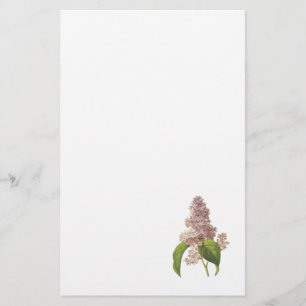 lila (Syringa sp.) door Redouté Briefpapier