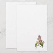 lila (Syringa sp.) door Redouté Briefpapier (Voorkant / Achterkant)